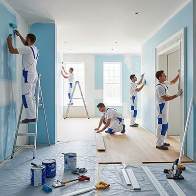 ديكورات وتشطيبات حديثة