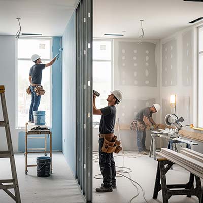 ديكورات وتشطيبات حديثة